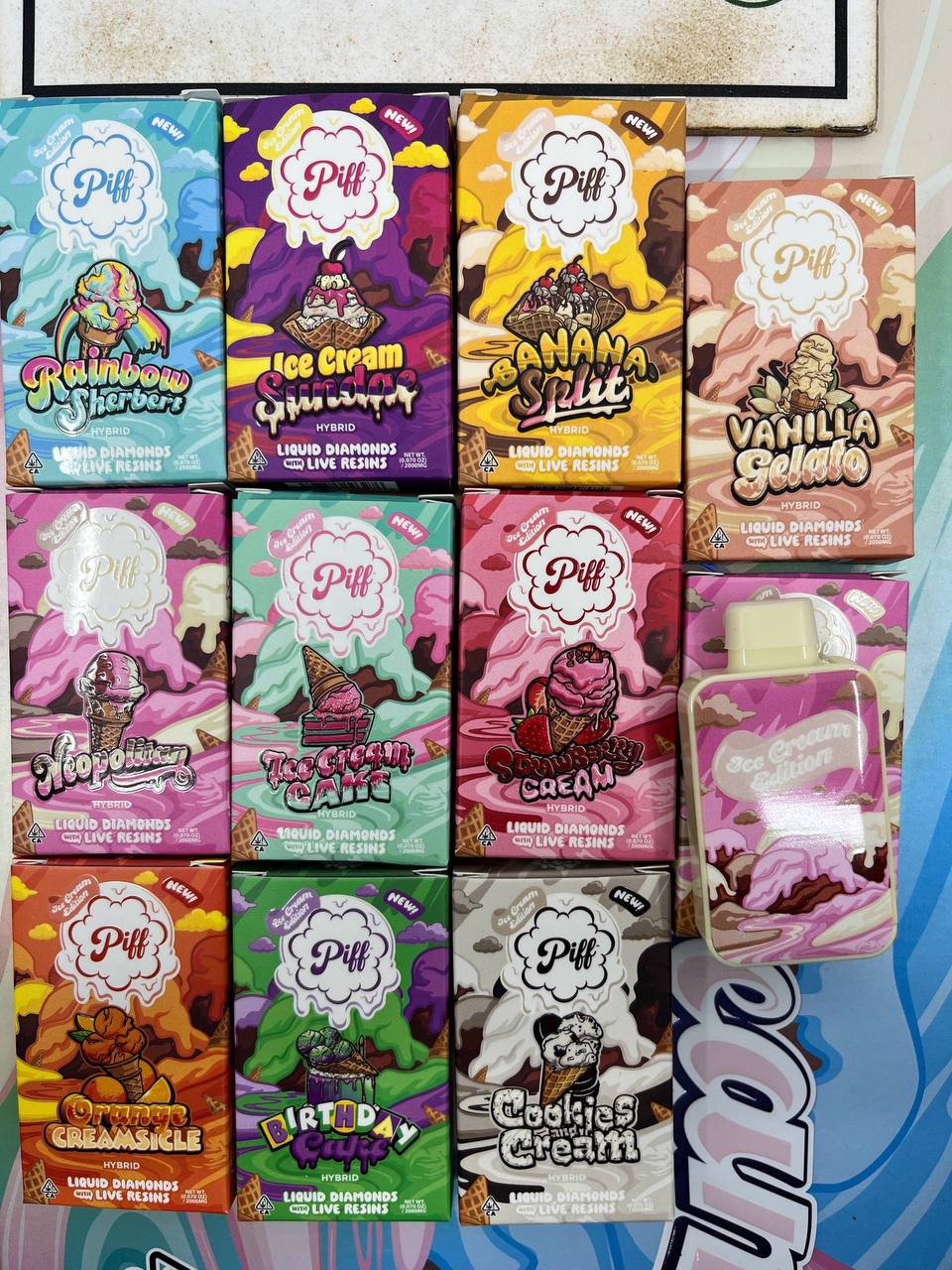 Piffz Carts Ice Cream Edition
