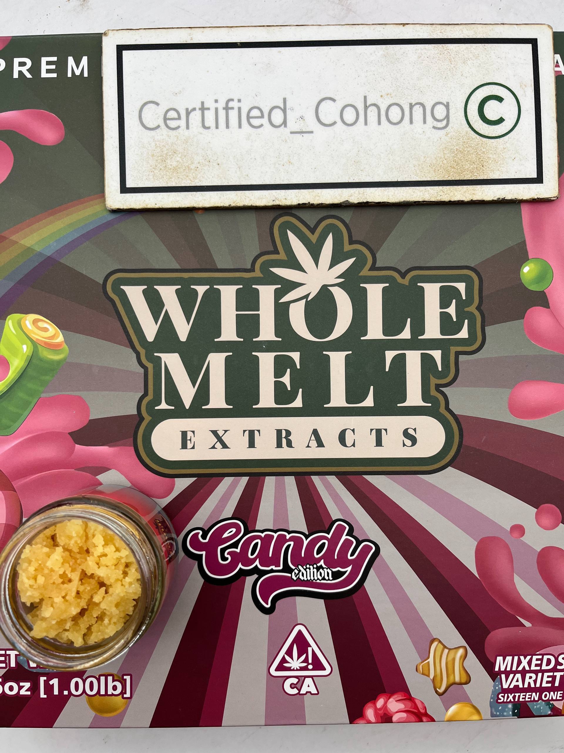 WholeMelt Wax Candy Edition